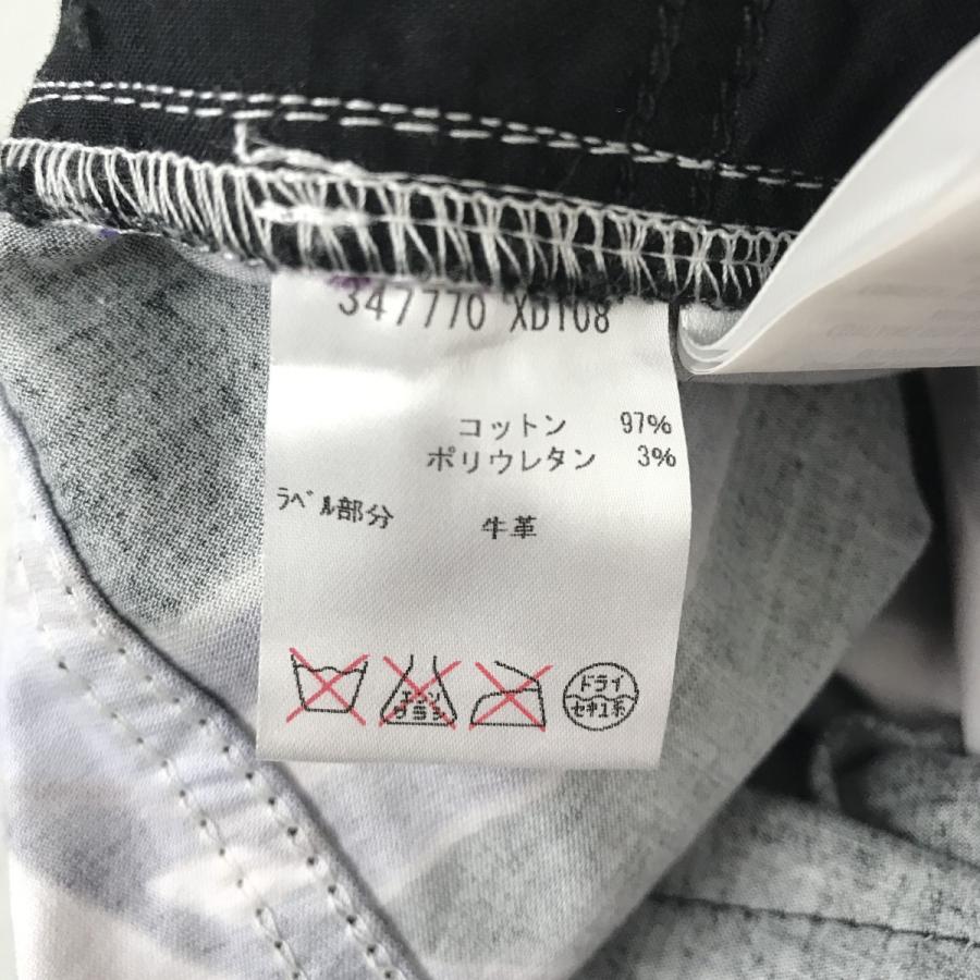 黒　スキニー　GUCCI 38 GUCCI（グッチ） 【値下げ】GUCCI フローラル アートデザイン スキニー