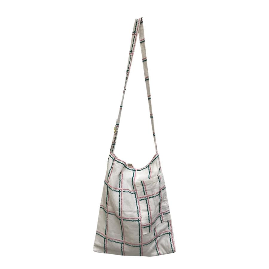 osakentaro ショルダーバッグ オサケンタロウ osakentaro cross-stitch embroidery bag ショルダー