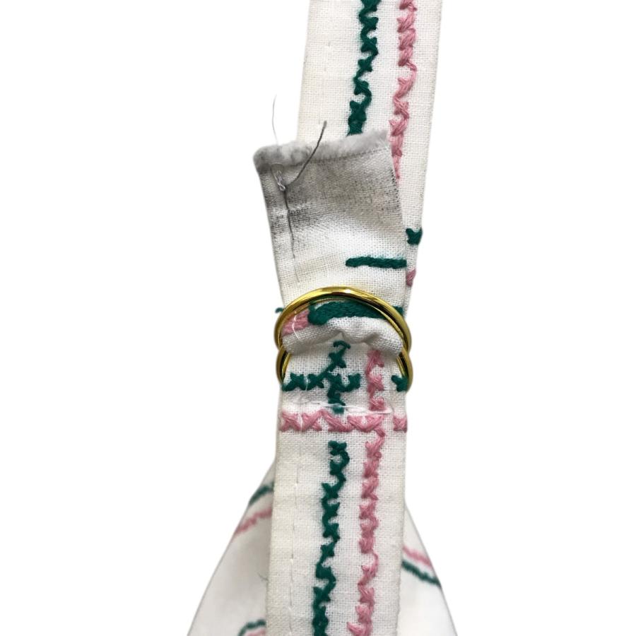 osakentaro ショルダーバッグ オサケンタロウ osakentaro cross-stitch embroidery bag ショルダー