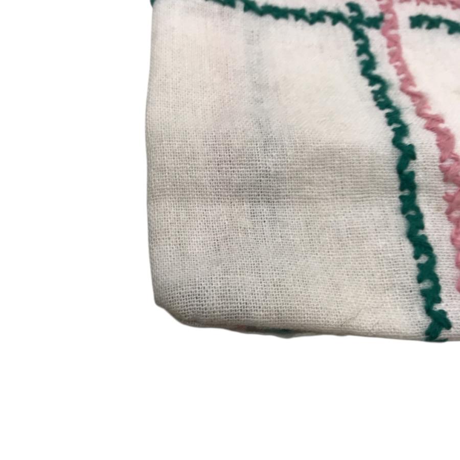オサケンタロウ osakentaro cross-stitch embroidery bag ショルダー