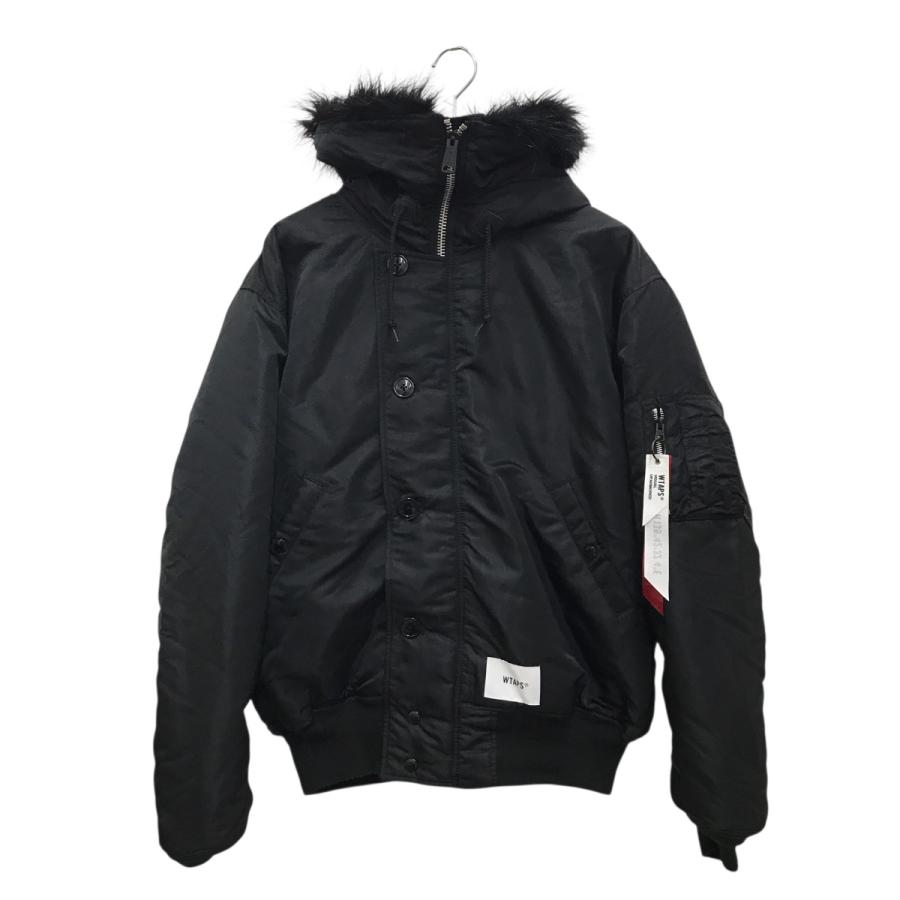 ALPHA INDUSTRIES × WTAPS / N-2B/コアスペック/フライトジャケット/M/ナイロン/BLK/TA0690-9001 WTAPS（ダブルタップス） ×ALPHA INDUSTRIES N-2B ジャケット TA0690