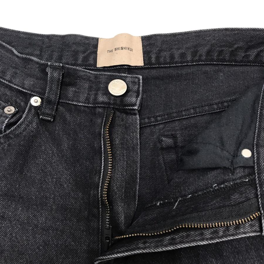 シシクイ THE SHISHIKUI デニムパンツ ブラック サイズ：25