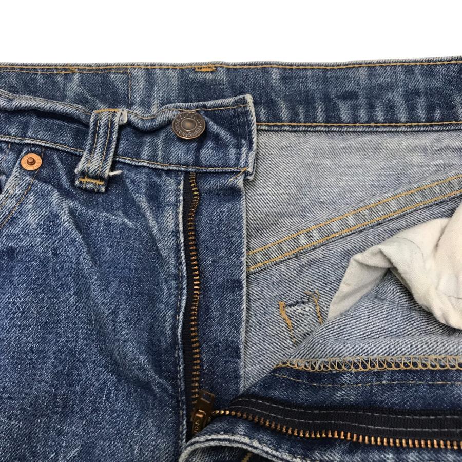Levi's（リーバイス） LEVI'S 80s 505 42TALON 黒カン ボタン裏653
