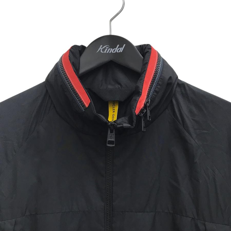 MONCLER ブラックナイロンジャケット MONCLER モンクレール ナイロンジャケット M2141 ブラック サイズ：1