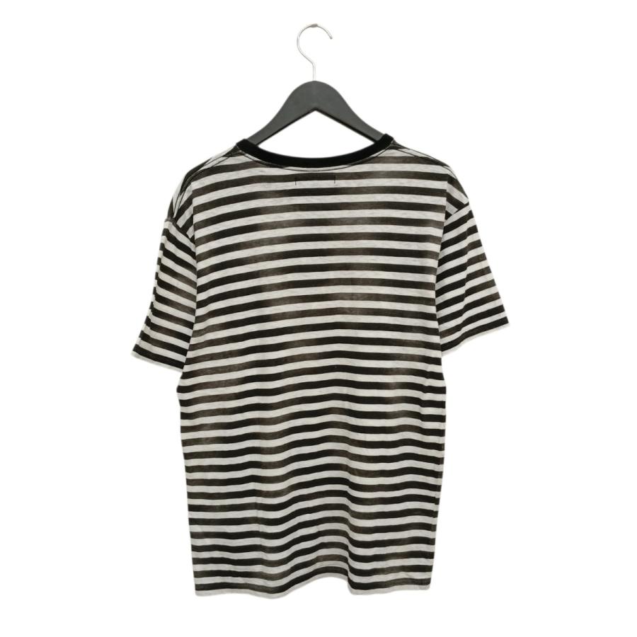 MINEDENIM（マインデニム） MINEDENIM Hazy Border T-SH かすれ加工