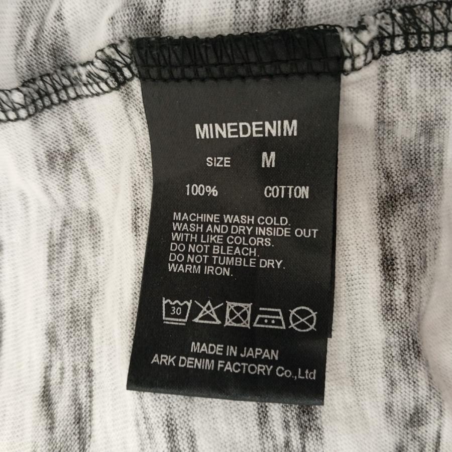 MINEDENIM（マインデニム） MINEDENIM Hazy Border T-SH かすれ加工