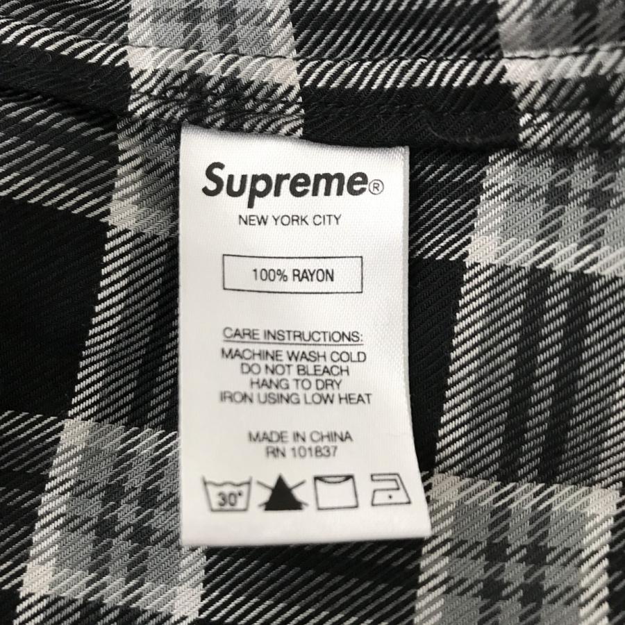 Supreme（シュプリーム） 【値下げ】Supreme Plaid Rayon Shirt