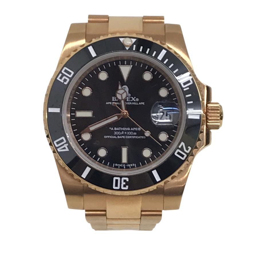 APE時計　サルマリーナ　abathingape A BATHING APE（アベイシングエイプ） サルマリーナ TYPE 1 BAPEXR