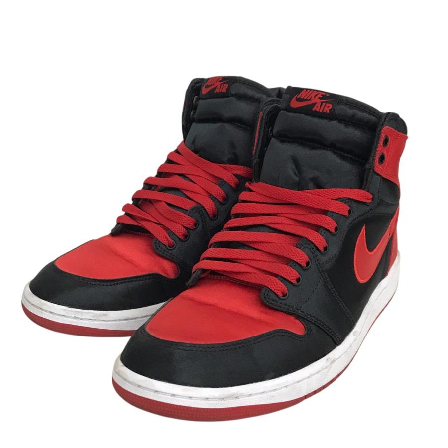 NIKE（ナイキ） NIKE WMNS AIR JORDAN 1 RETRO HIGH OG SATIN BRED