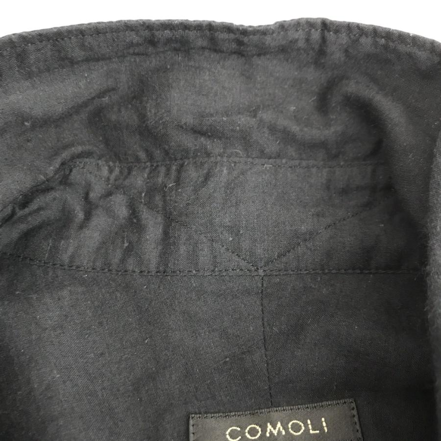 COMOLI（コモリ） COMOLI KHADIコットンコモリ ロングスリーブシャツ