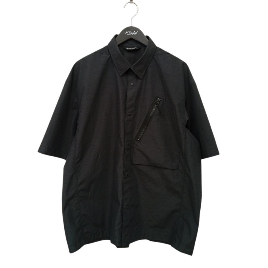 DESCENTE ALLTERRAIN（デサント オルテライン） 半袖シャツ ブラック