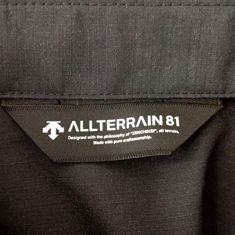 DESCENTE ALLTERRAIN（デサント オルテライン） 半袖シャツ ブラック