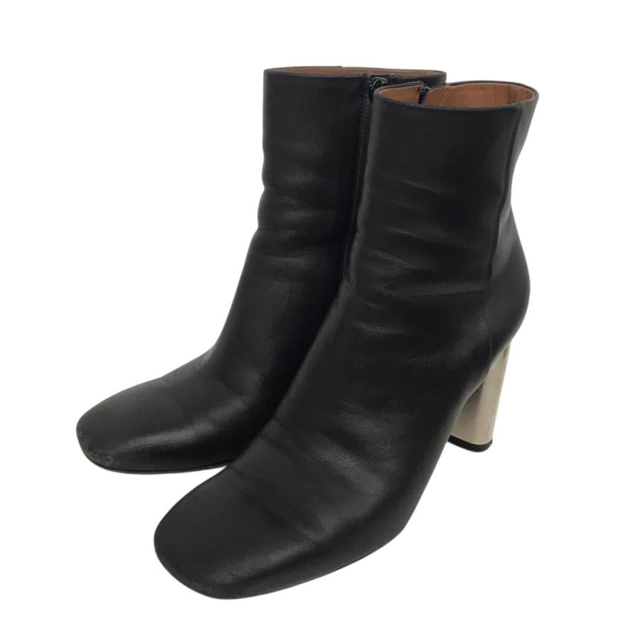 CELINE セリーヌ フィービー期 ショートブーツ メタルヒール ブラック 黒 CELINE（セリーヌ） フィービー期 メタルヒール ショートブーツ