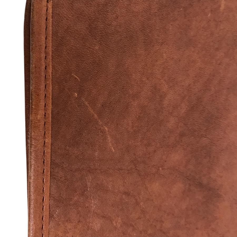 SLOW ブラウン レザー 長財布 古着 アメカジ ヴィンテージ SLOW（スロウ） 【値下げ】SLOW 長財布 ブラウン (フレスポ東大阪店