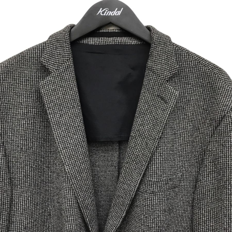 BOSS ボス　ダークグレー テーラードジャケット ボス ヒューゴボス BOSS HUGO ハウンドトゥース テーラードジャケット