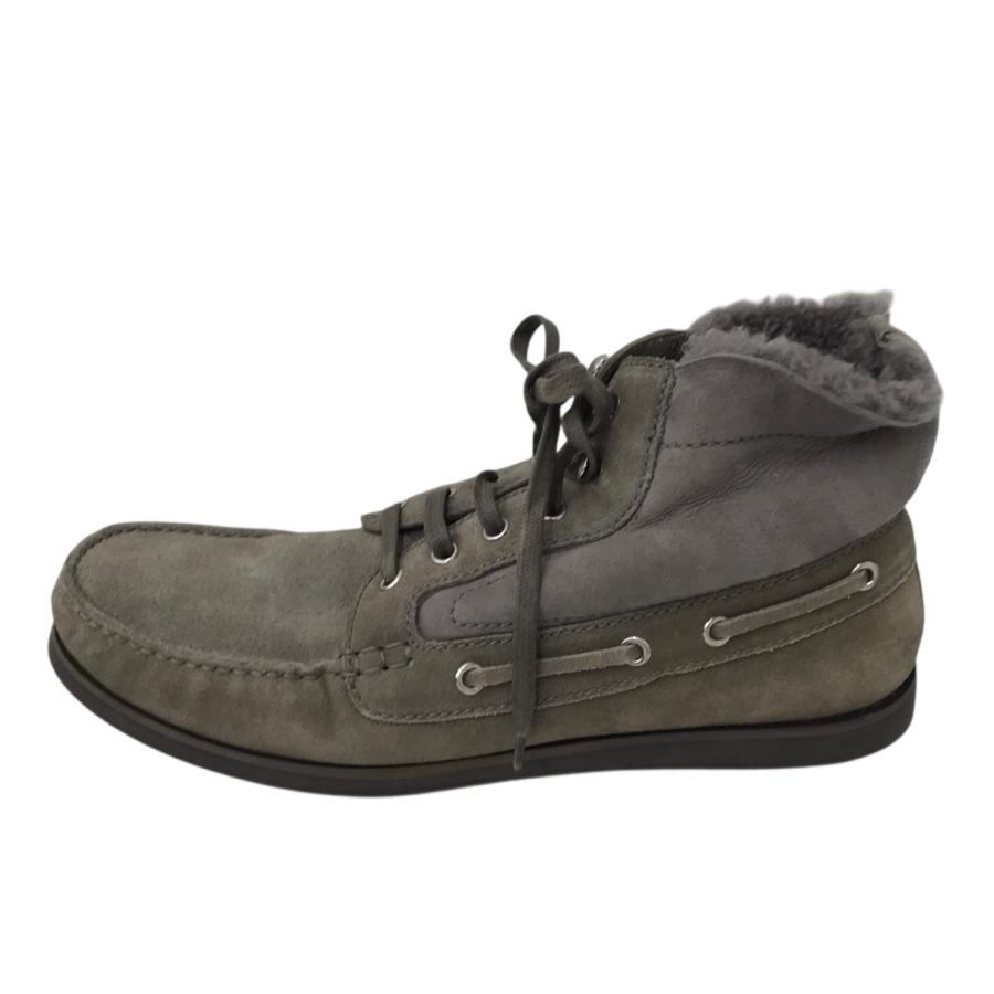 Bally（バリー） BALLY ZENI モカシンブーツ グレー サイズ：US11 1/2
