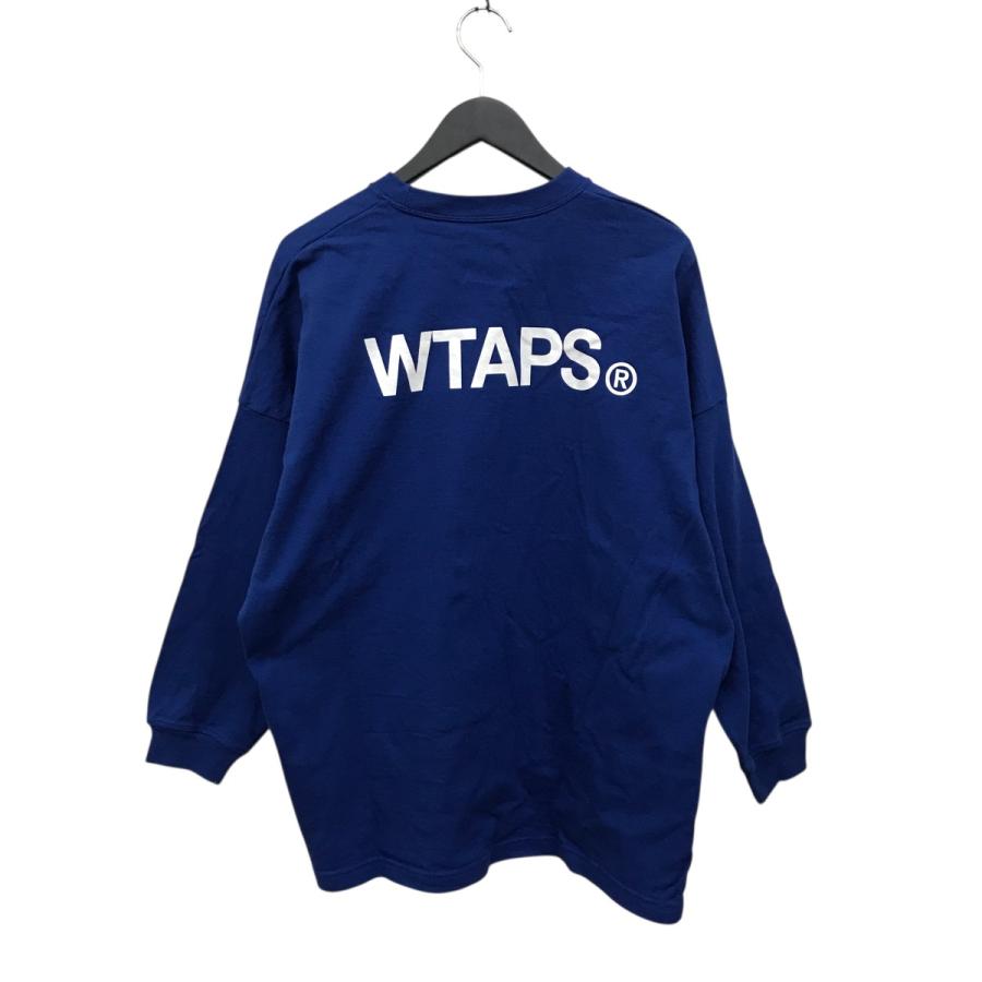 WTAPS（ダブルタップス） WTAPS Identity LS Cotton Teal 長袖Tシャツ
