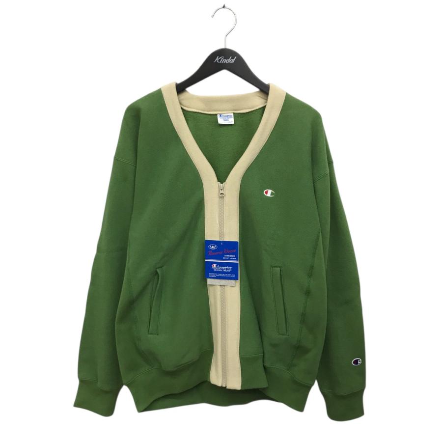 Champion グリーンジャケット Champion（チャンピオン） リバースウィーブジップ ジャケット C3-U033