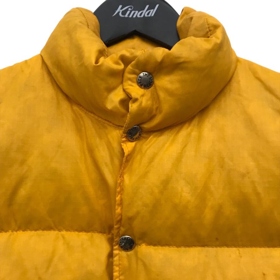 THE NORTH FACE（ザ ノースフェイス） 茶タグ ダウンベスト イエロー