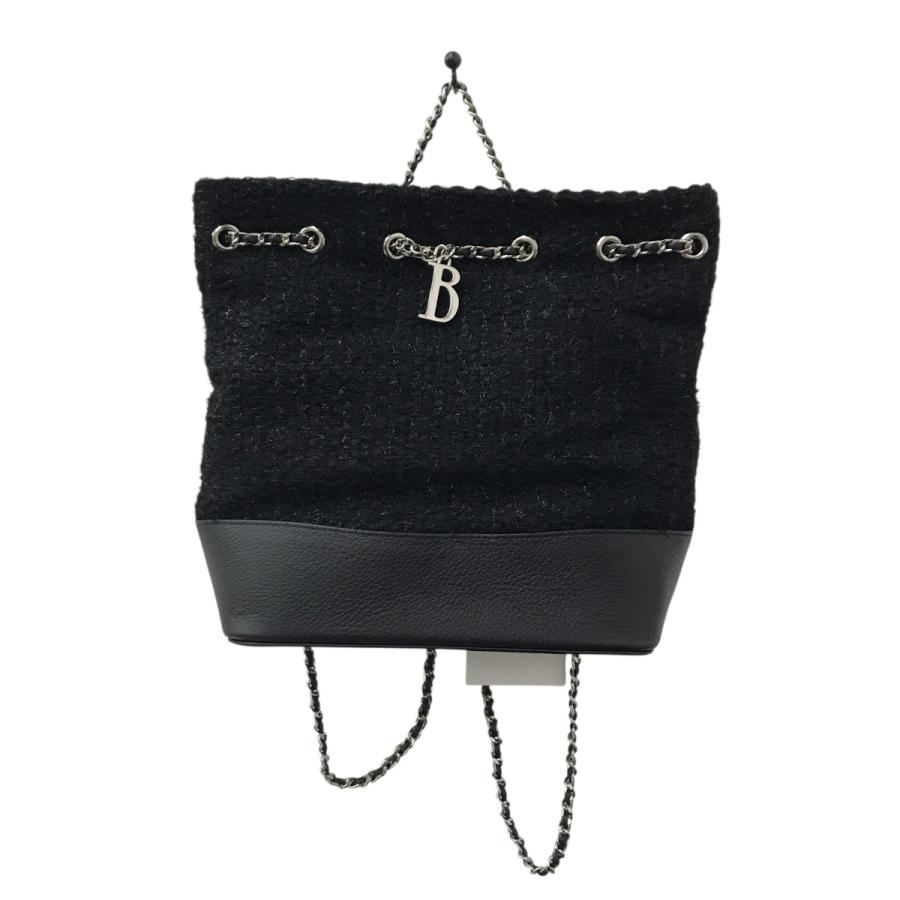 ザ バーネット The Barnnet Back Tweed Drawstring Chain Backpack