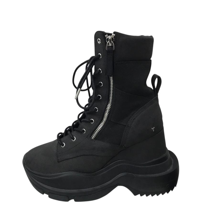 イエロ YELLO BAISEN SHORT BOOTS ブーツ ブラック サイズ：L