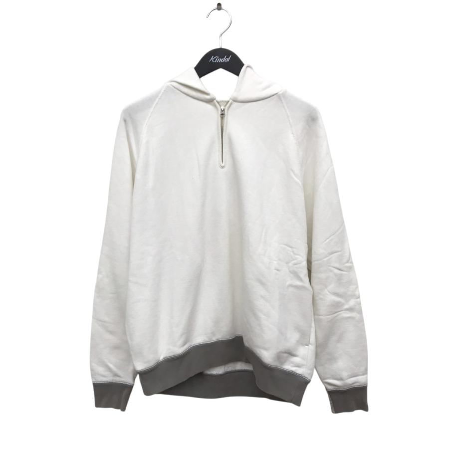 値下げ】Graphpaper HALF ZIP SWEAT HOODY パーカー GU201-70171B 