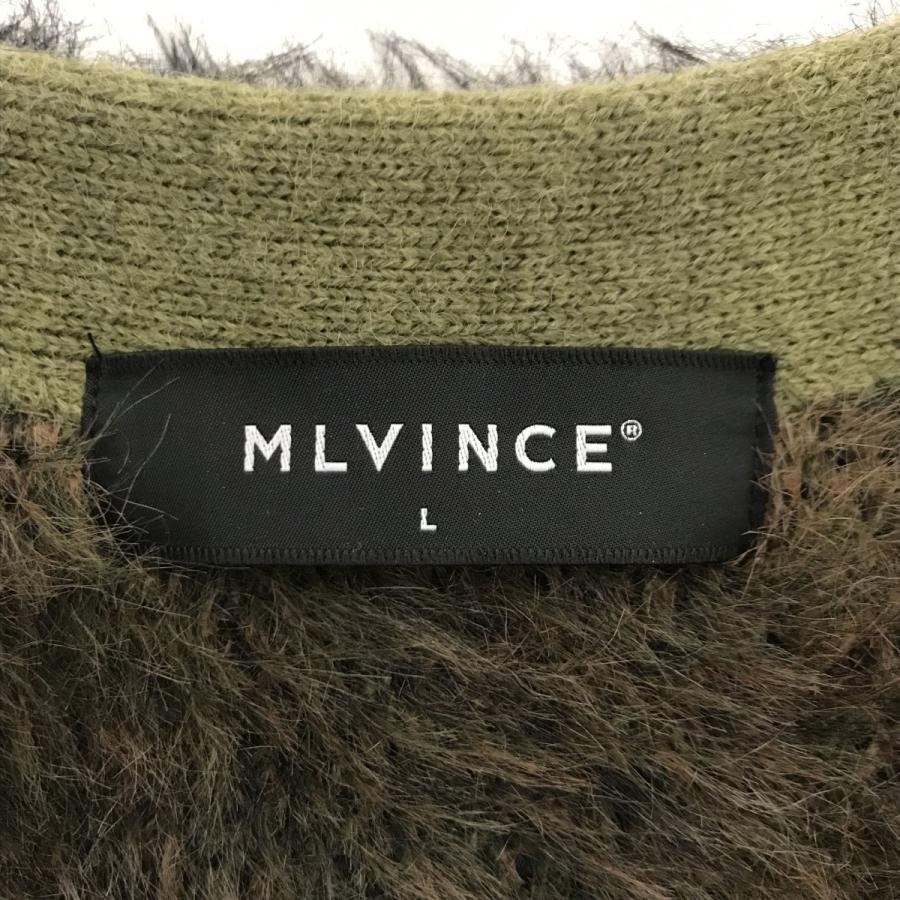 メルヴィンス MLVINCE 23AW CAMO CARDIGAN ニットカーディガン