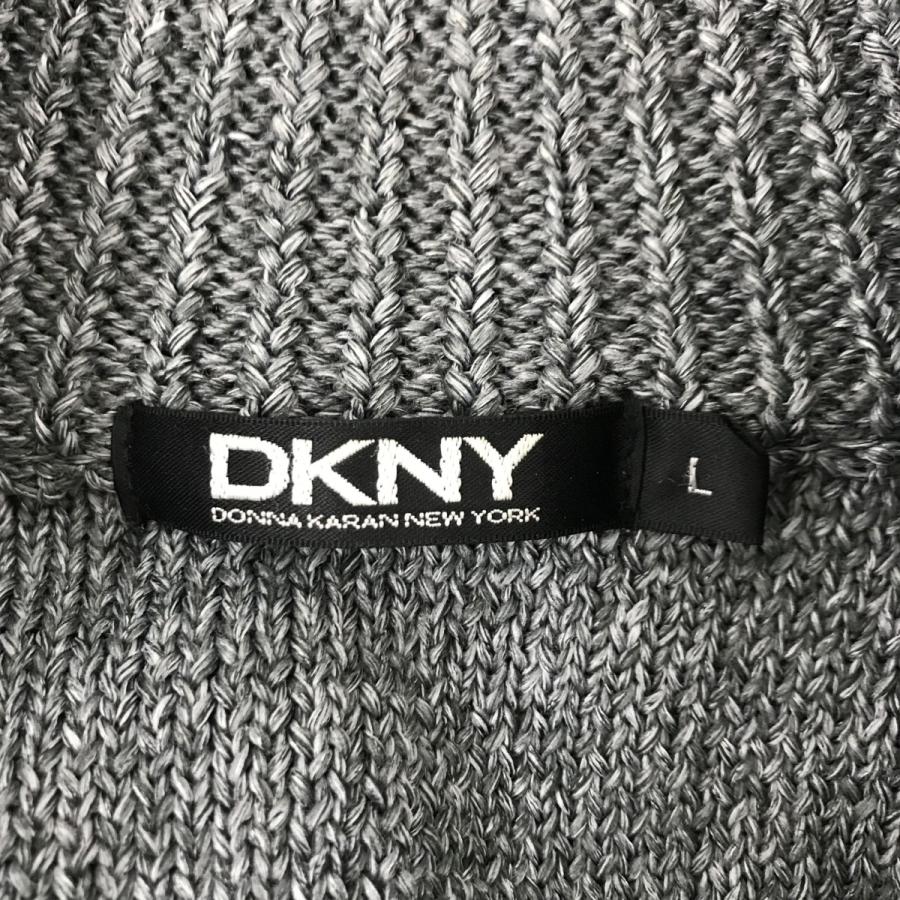 DKNY（ダナ・キャラン・ニューヨーク） ドライバーズ ニット グレー