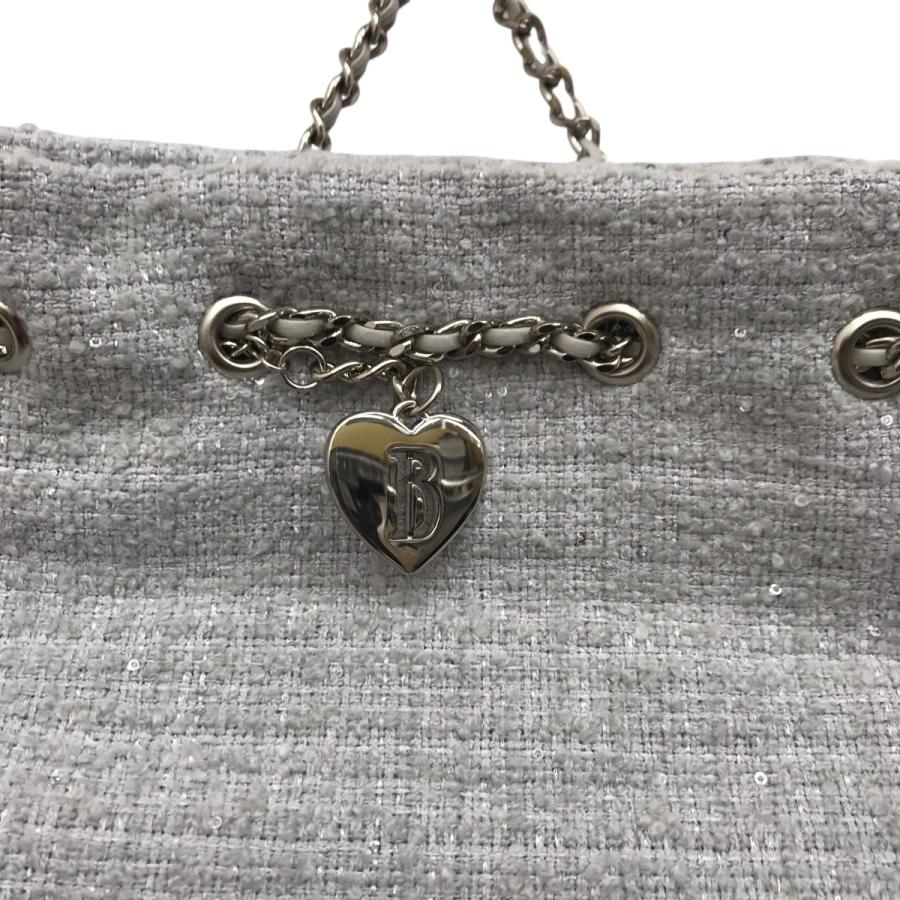 ザ バーネット The Barnnet Mint Tweed Drawstring Chain Backpack