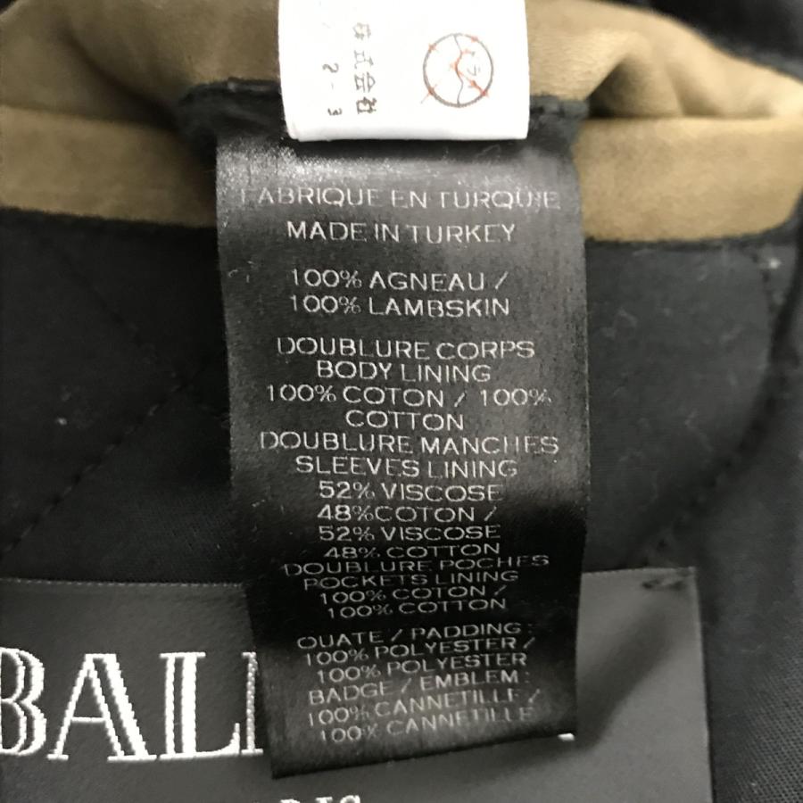 BALMAIN（バルマン） ライダースジャケット ブラウン サイズ：46