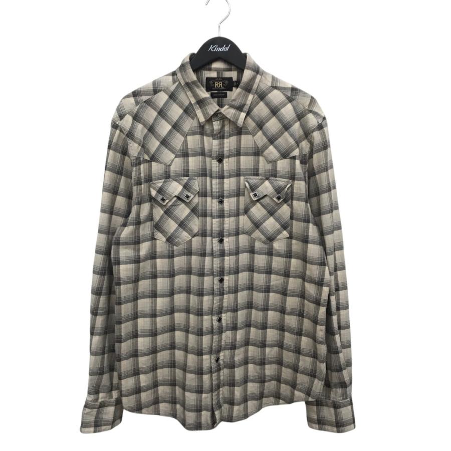RRL Ralph Lauren（ダブルアールエル） RRL チェック ウエスタンシャツ