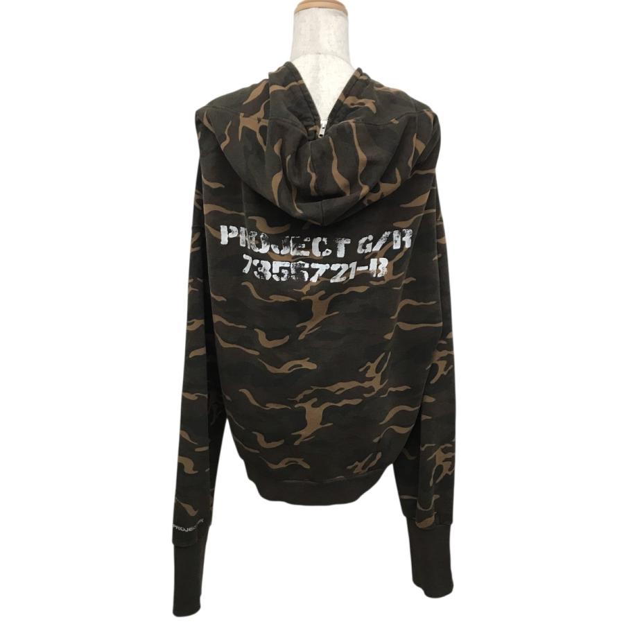 【値下げ】PROJECT G／R ZYGON ZIP HOODIE ジップパーカー PG24FWMH03-EXCLUSIVE ダークグリーン サイズ：_1