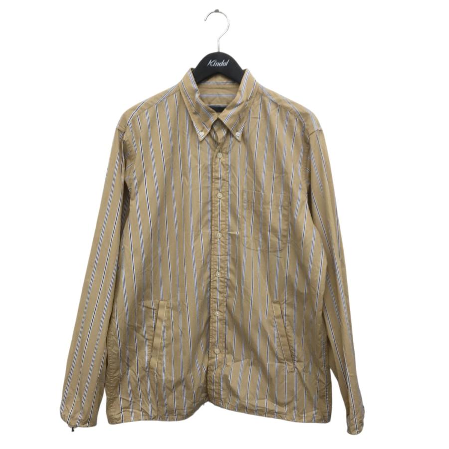 SOPHNET.（ソフネット） 18AW CUFF CODE B．D SHIRT ストライプ ロング