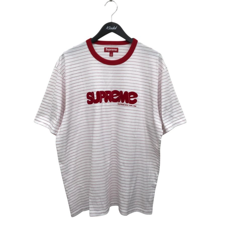 Supreme Bubble S/S Top M ホワイト Tシャツ 25SS Supreme（シュプリーム） Supreme 25SS Bubble S S Top ボーダーT
