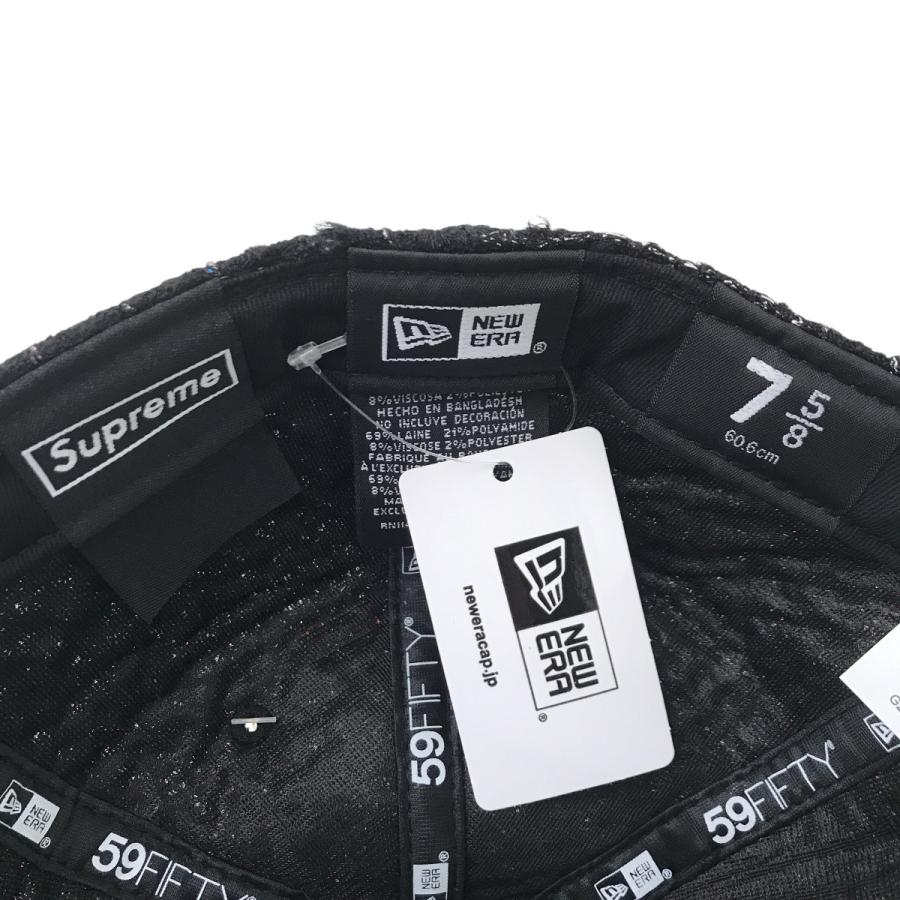 7 3/4 supreme boucle box logo new era 黒 Supreme Bouclé Box Logo New Era (FW25) - $68