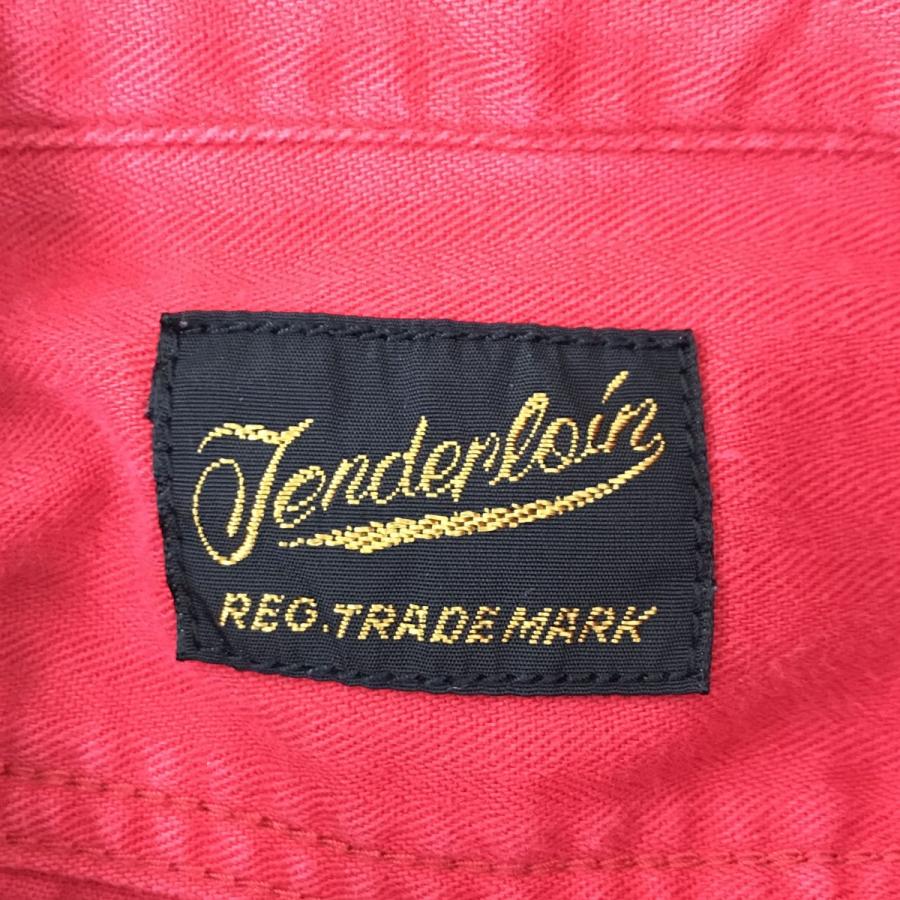 TENDERLOIN（テンダーロイン） 長袖シャツ レッド : カインドオルYahoo
