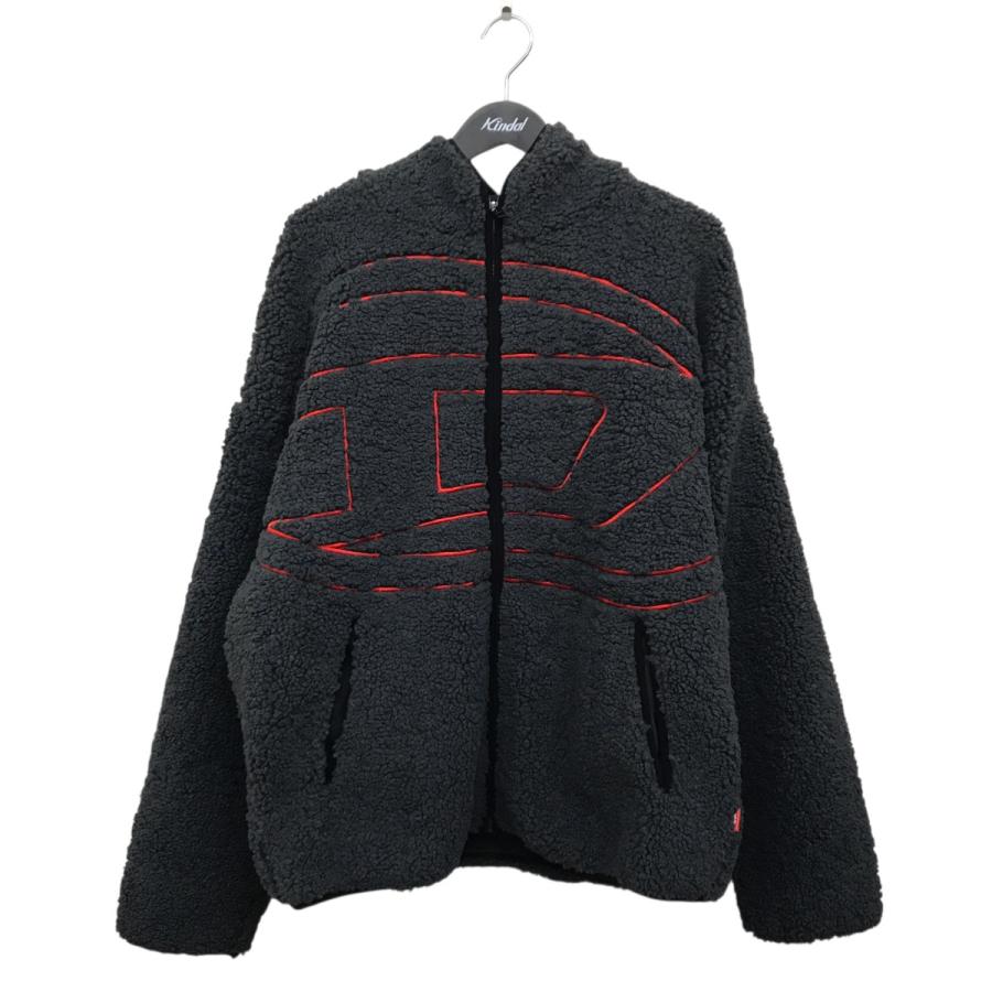 diesel ジャケット DIESEL（ディーゼル） フリースジャケット A18947 グレー サイズ：XL