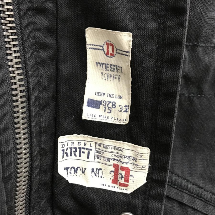 DIESEL（ディーゼル） モッズコート ブラック サイズ：L