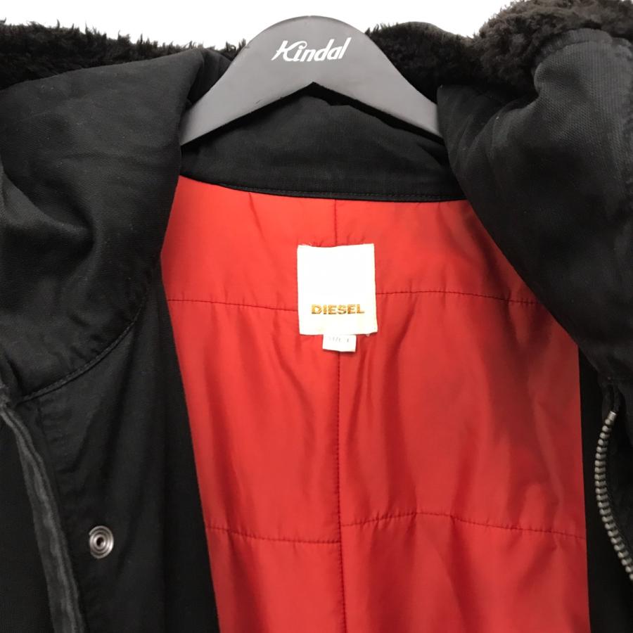 DIESEL（ディーゼル） モッズコート ブラック サイズ：L