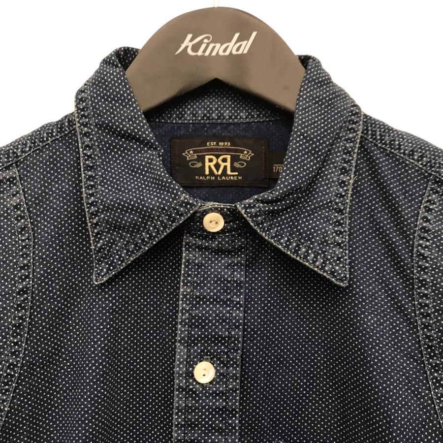 RRL Ralph Lauren（ダブルアールエル） RRL ドットシャツ インディゴ