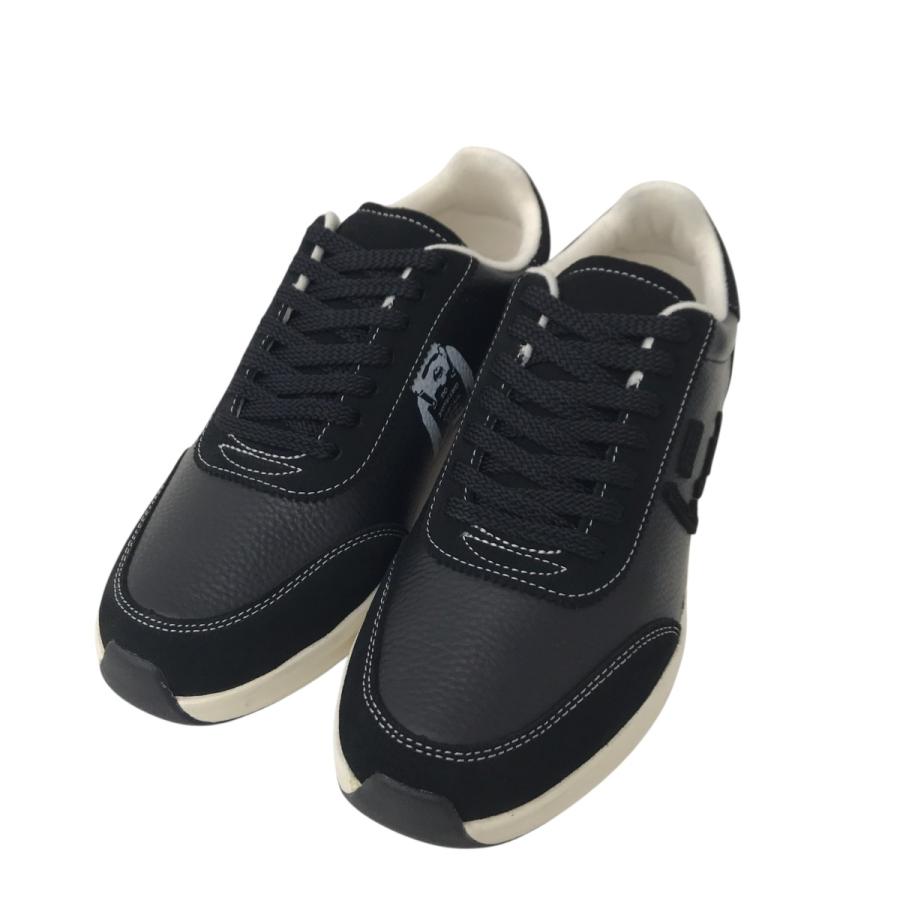 サンガッチョレザー スニーカー 黒 中古・古着通販】Sangacio (サンガッチョ) スニーカー ブラック サイズ