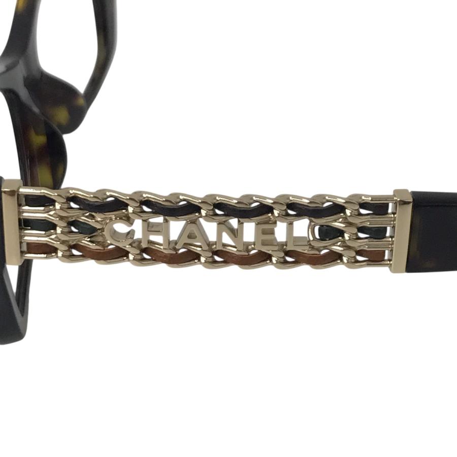 CHANEL（シャネル） レクタングル シェイプ 眼鏡 3484-S-A ブラウン