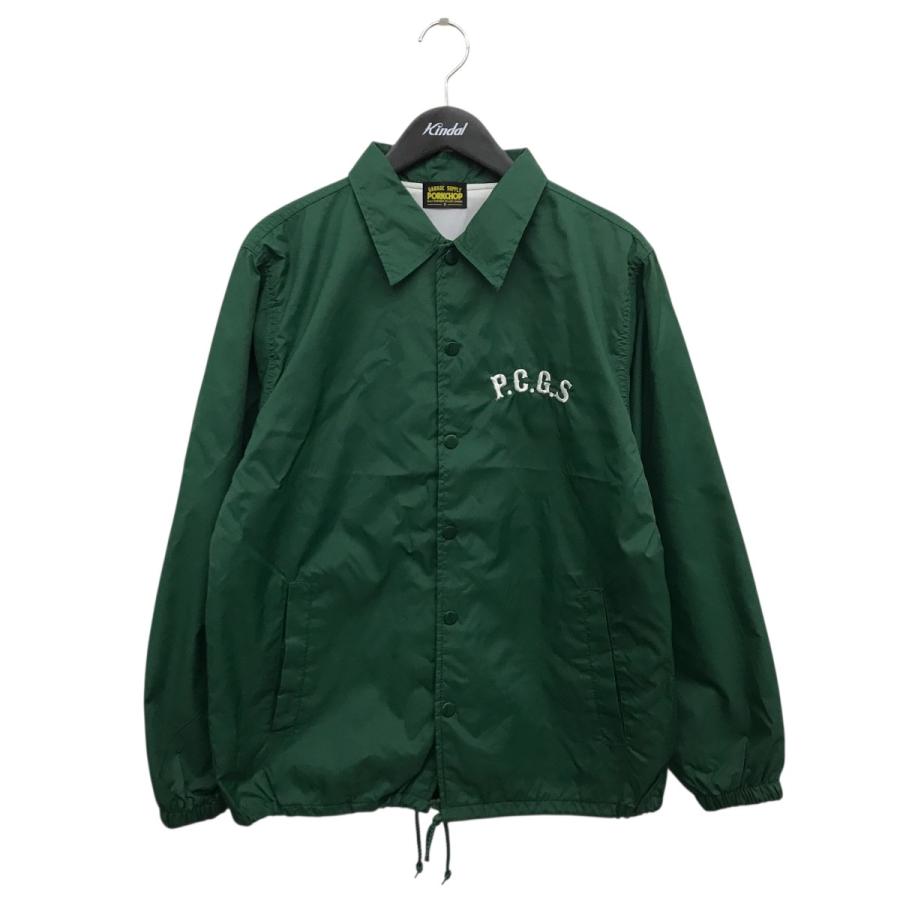 ポークチョップ PORKCHOP コーチジャケット グリーン サイズ：S