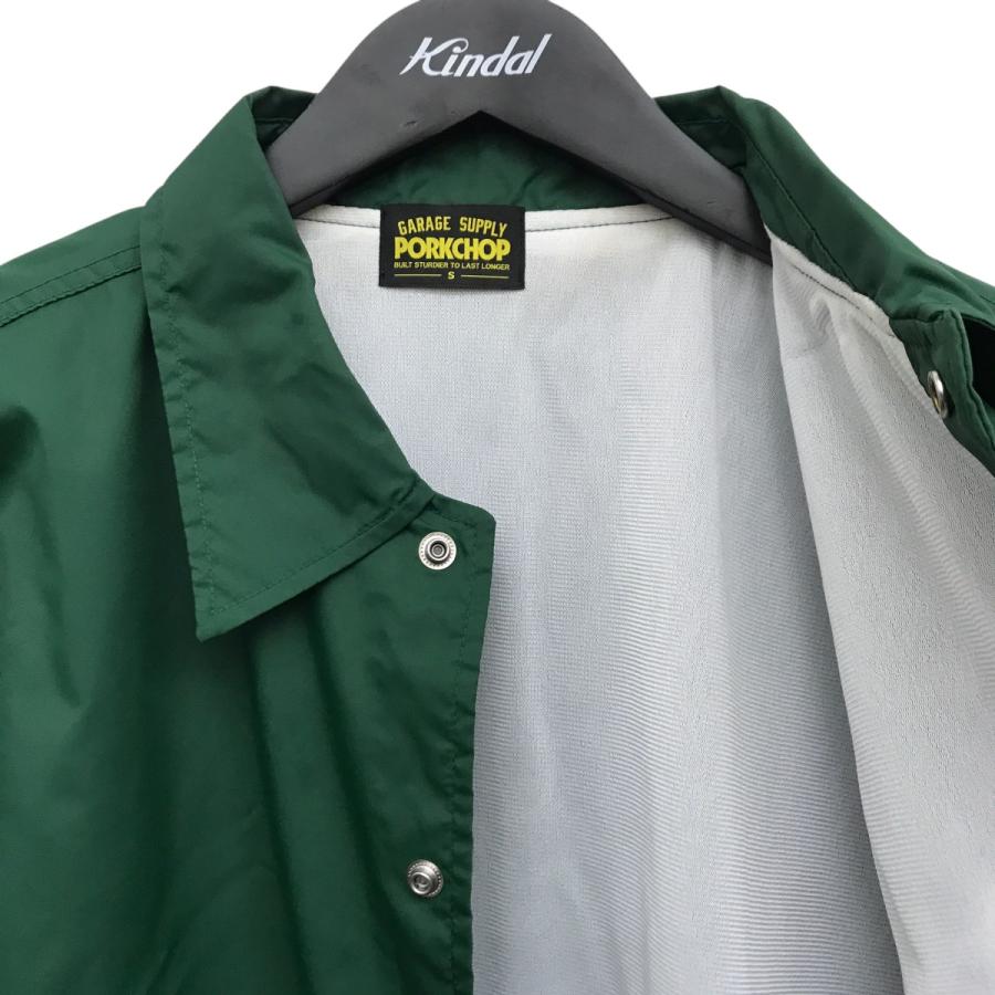 ポークチョップ PORKCHOP コーチジャケット グリーン サイズ：S