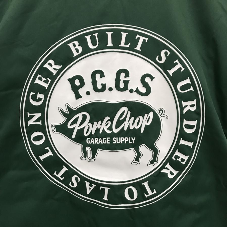 ポークチョップ PORKCHOP コーチジャケット グリーン サイズ：S