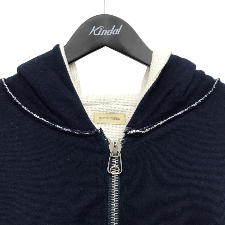 日本製YSTRDY’S TMRRW BAGGY PARKAジップパーカーSサイズ イエスタデイズトゥモロウ YSTRDY'S TMRRW ZIP BAGGY PARKA ジップ