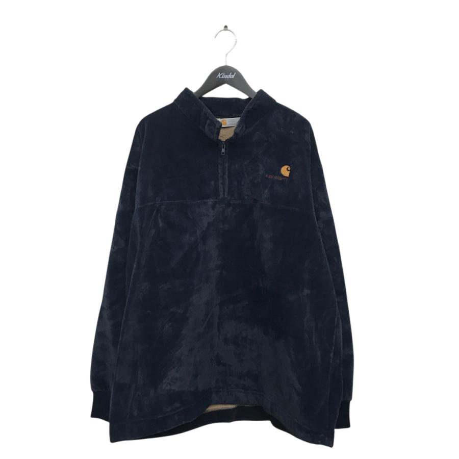 Carhartt（カーハート） ハーフジップ フリースジャケット ネイビー