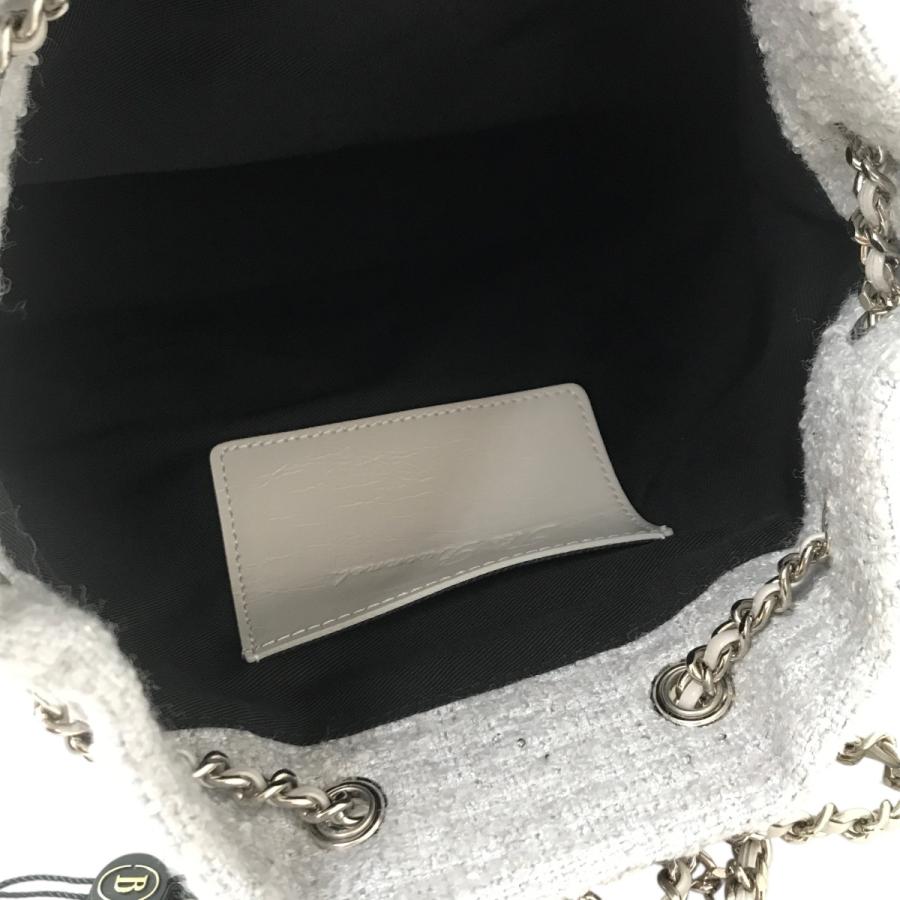 ザ バーネット The Barnnet Tweed Drawstring Chain Backpack