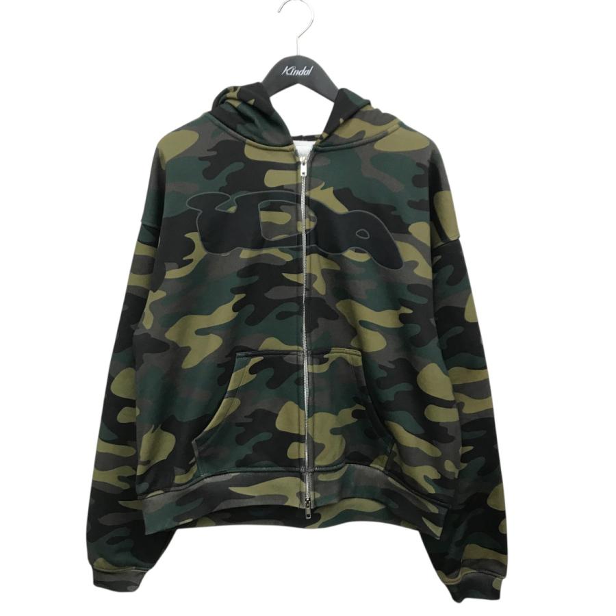 アイディーエー サプライ IDA sply カモフラージュ柄 ジップパーカー