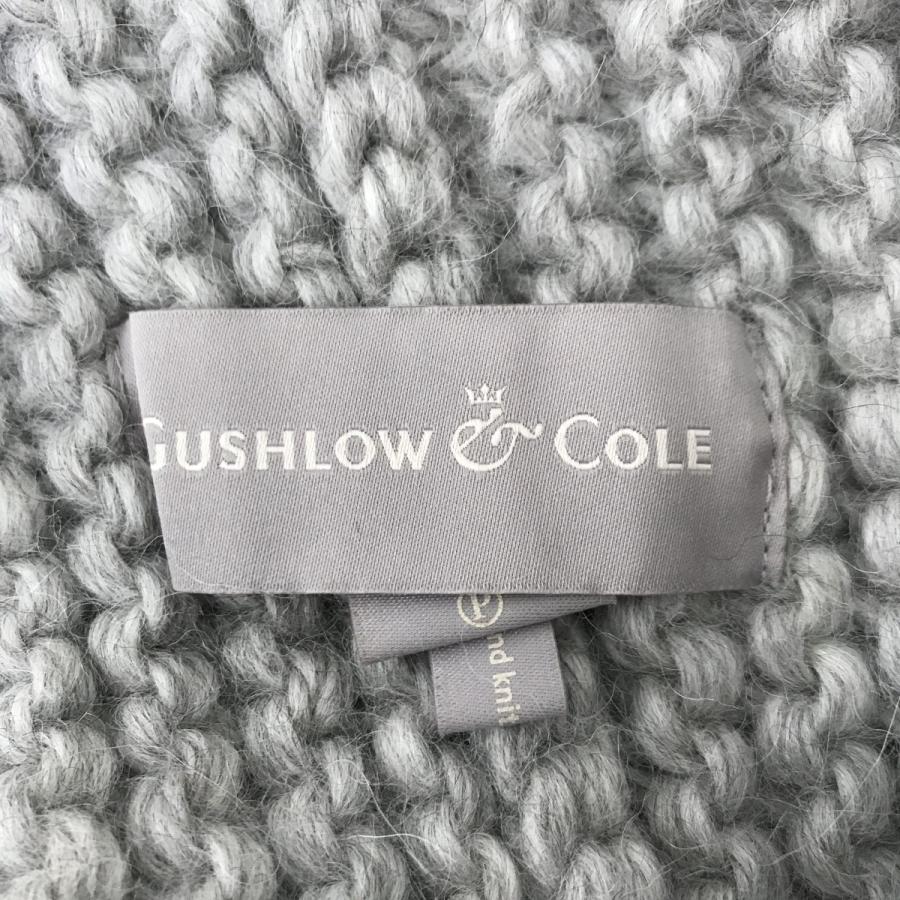 GUSHLOW & COLE グレー ネックウォーマー GUSHLOW&COLE（ガシュロウアンドコール） ネックウォーマー グレー